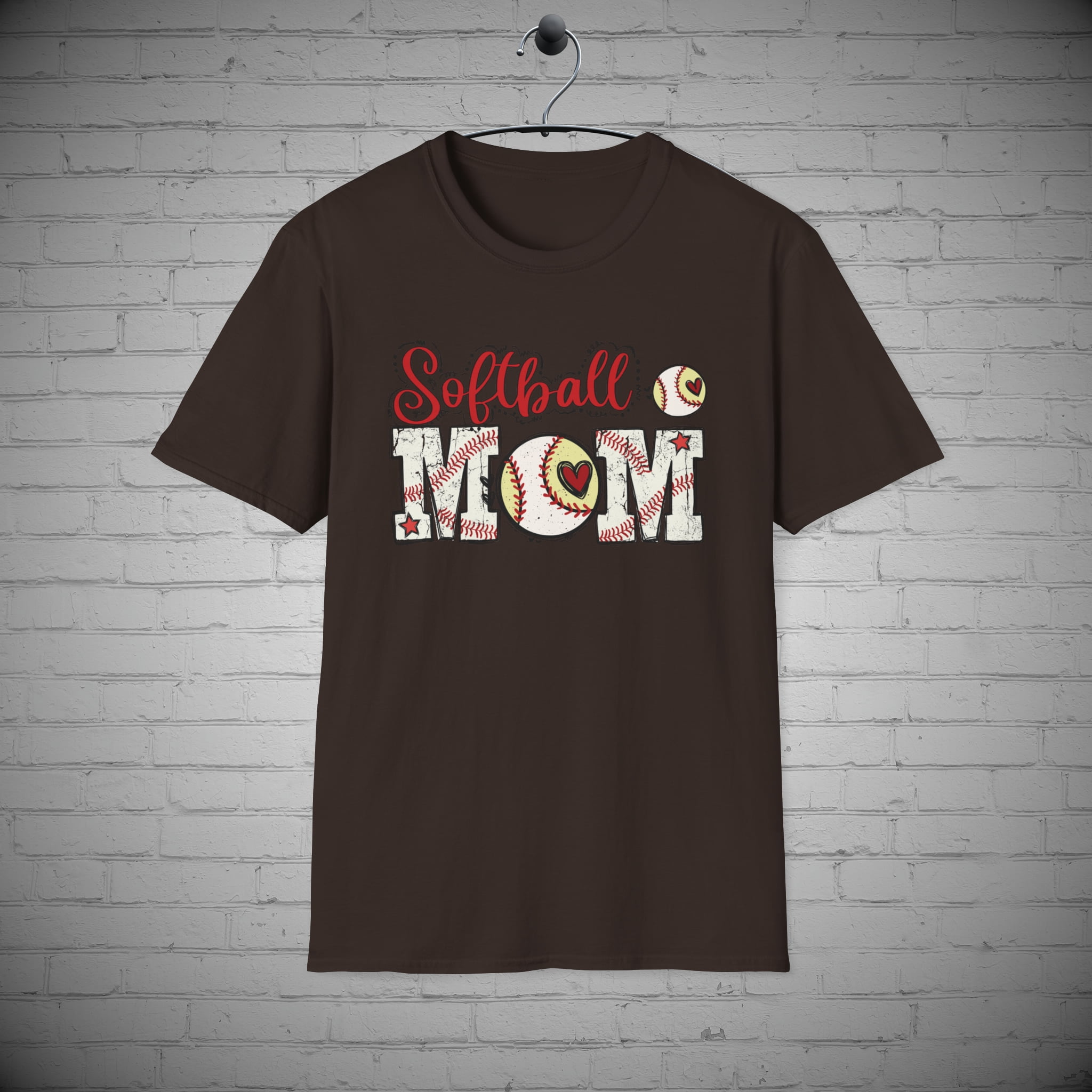 Softball Mom t-shirt, Proud Athletic Baseball Mom tee, Mother's Day Gift