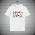 thumbnail image 1 of Softball Mom t-shirt, Proud Athletic Baseball Mom tee, Mother's Day Gift, 1 of 2