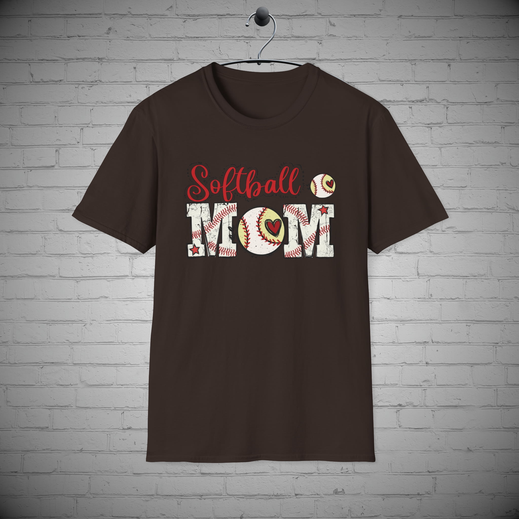 Softball Mom t-shirt, Sports Mom Shirt, Proud Baseball Mom tee, Mom Gift