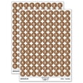 thumbnail image 1 of Softball Pitcher Underhand Throw 200+ Round Stickers - Brown - Gloss Finish - 0.50" Size, 1 of 3