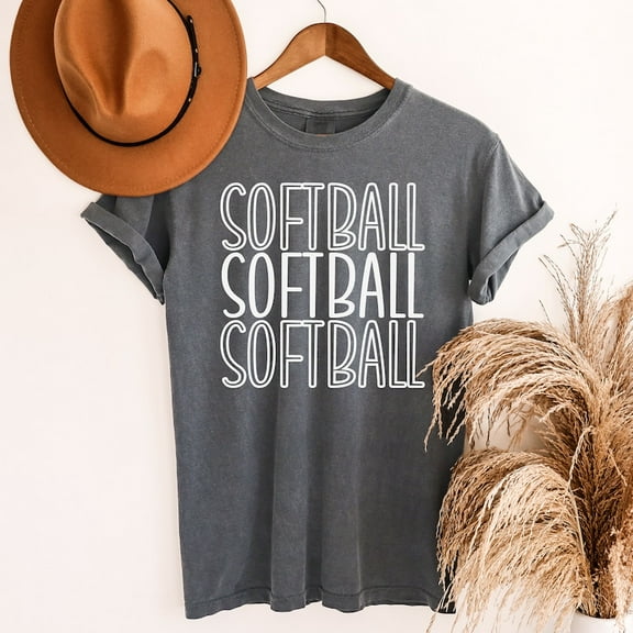 Softball Shirt, Cute Softball Life Shirt, Softball Game Day Shirt, Softball Fan Tee, Softball Mom Tee, Softball Team Shirt.