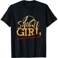 thumbnail image 1 of Softball Shirt Girls Softball Player Softball Girl T-Shirt, 1 of 4