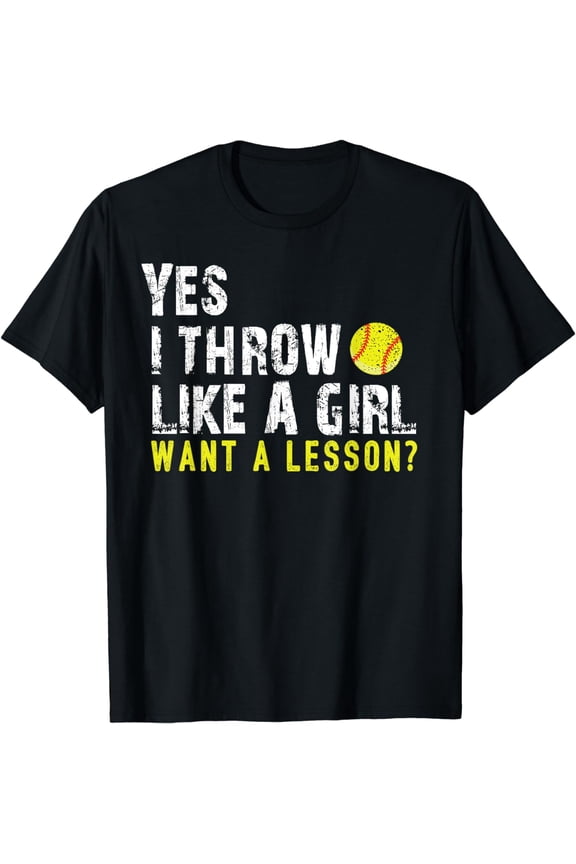 Softball Shirts For Girls, Softball Tshirts For Women T-Shirt