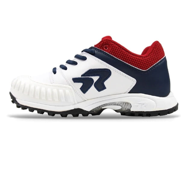 Softball Shoes Ringor Flite Turf Shoes w/ Pitching Toe Women's American Spirit
