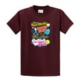 thumbnail image 1 of Softball Short Sleeve T-shirt I'm A Base Stealin, Home Run Hittin'-Maroon-Small, 1 of 6