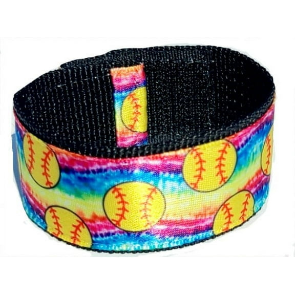 Softball Sleeve Scrunchies Tie Dye