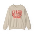 thumbnail image 1 of Softball Sweatshirt Gifts Crew Neck Shirt Long Sleeve Unisex, 1 of 7