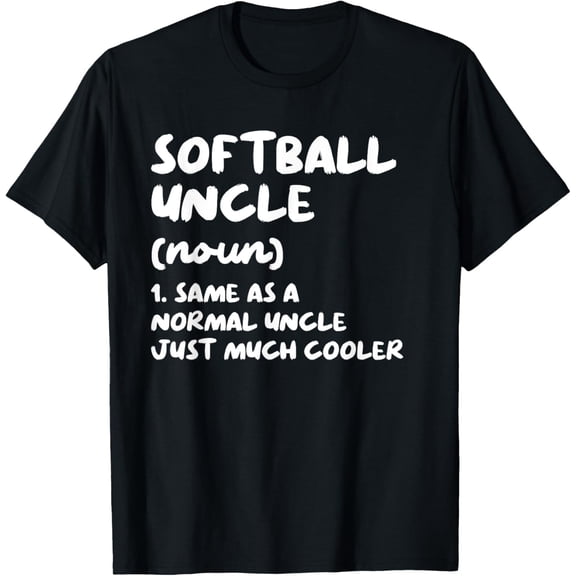 Softball Uncle Definition Funny Sports T-Shirt