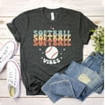 thumbnail image 1 of Softball Vibes T-Shirt, Sports Shirt, Baseball Mom , Game Day Tee, Mom Life Top, Game Day Vibes Shirts, Sports Parent , Boho Shirts Tshirt All Size S-5XL, 1 of 5
