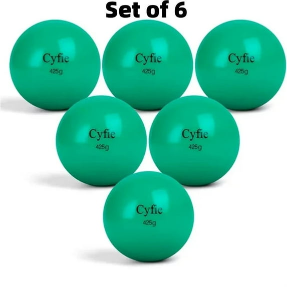 Softball Weighted Baseball for Hitting Heavy Balls for Hitting, Batting Training Pitching Practice and Throwing Elastic Soft Green Cyfie