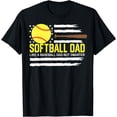 thumbnail image 1 of Softball dad Like A Baseball dad But smarter T-Shirt, 1 of 3
