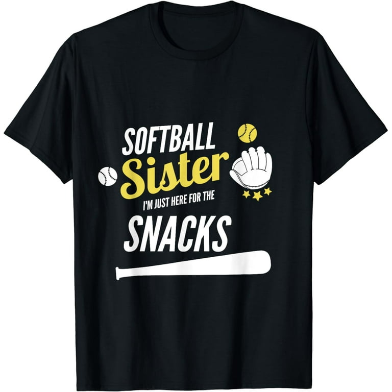 Softball Sister Bleached Shirt Softball Sister Bleached Shirt