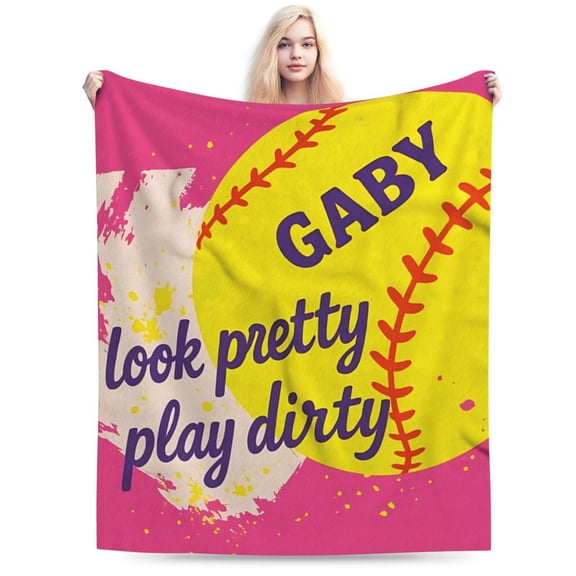 Softballs Blanket Comfortable and warm for year-round use 60x50