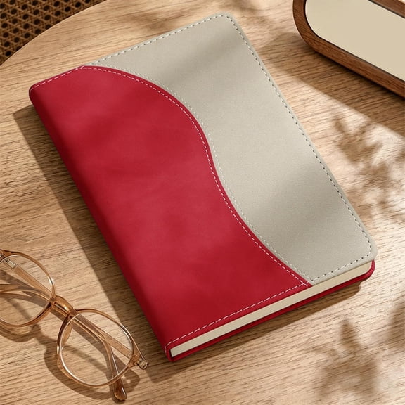 Softcover Fuzzy Notebook, Multicolor Plush Cover Journal with Lined Pages for Business, Office Work, Meeting Minutes, Daily Notes and Open School Season