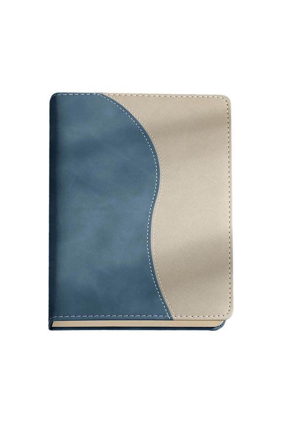 Softcover PU Leather Notebooks Meeting Organizer Lined Notebook Journal for Work, Office Meetings Women Men