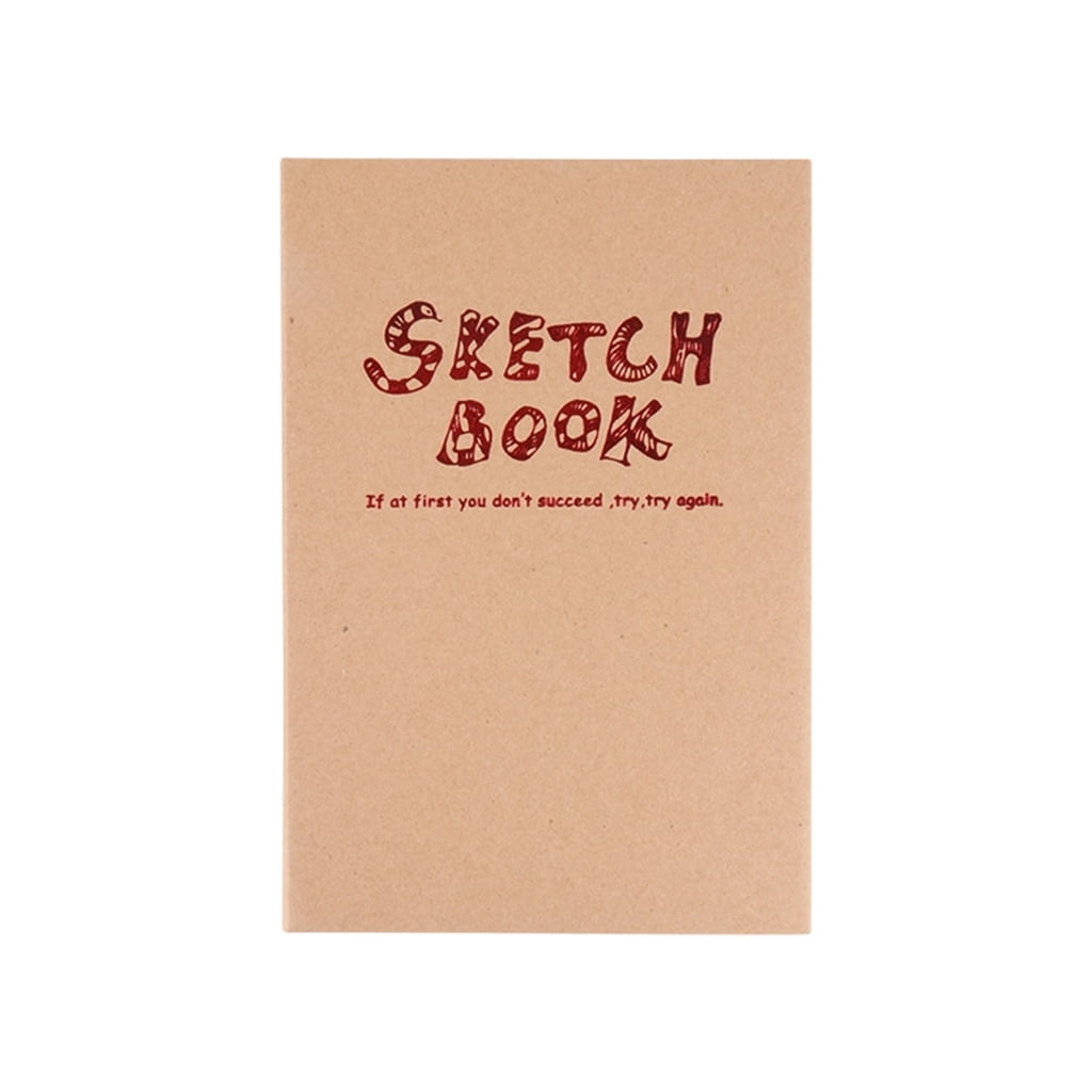 Softcover Sketching Book 200 Sheets 80gms Thick Paper Portable Drawing ...