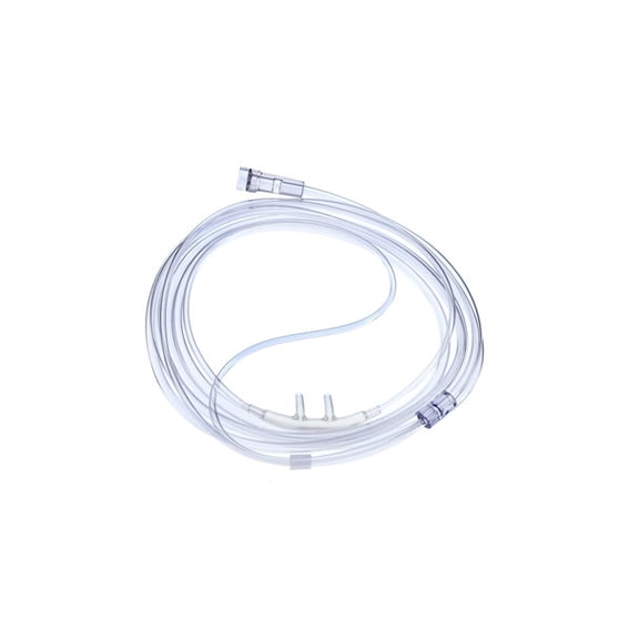 Softech Medline Nasal Cannula Adult Straight Prong / Flared Tip 4 Foot O2 LineAdult Straight Prong / Flared Tip 4 Foot O2 Line HUD1827 (50 per case)