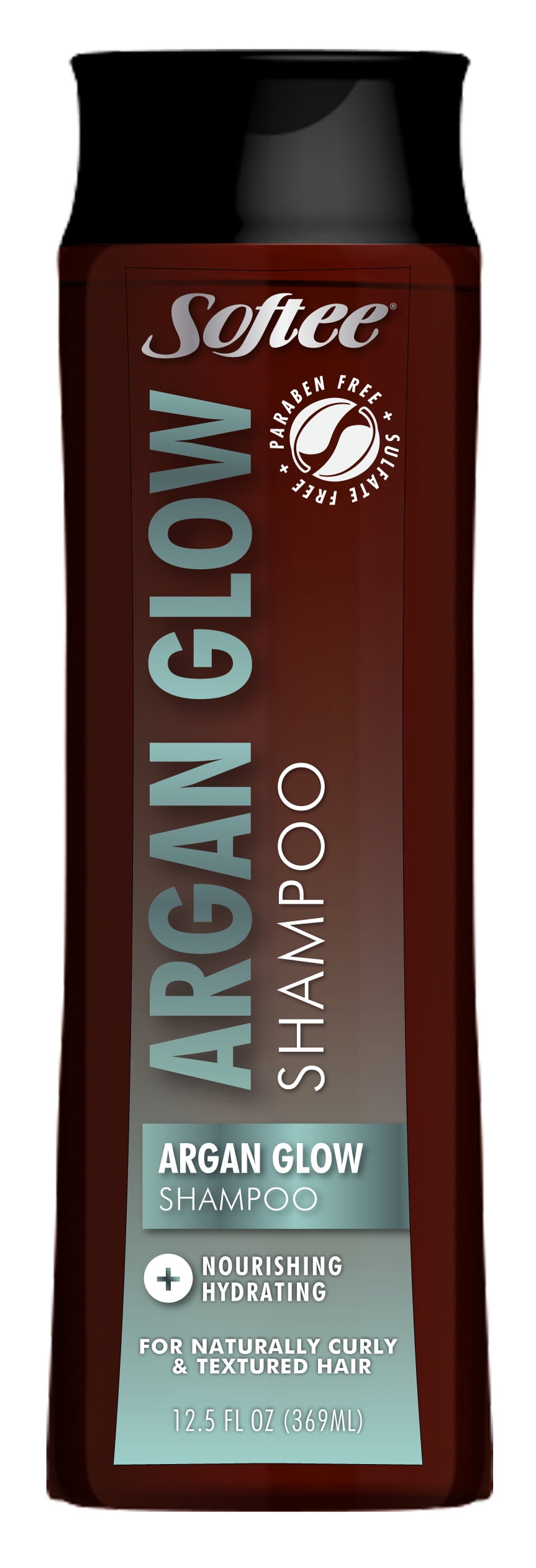 Softee Argan Shampoo 12.5 oz., Curly Hair, Nourishing