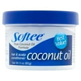 thumbnail image 1 of Softee Coconut Oil Repairing Scalp Care Daily Conditioner 3 oz., Textured Hair, Dry Hair Type, 1 of 4