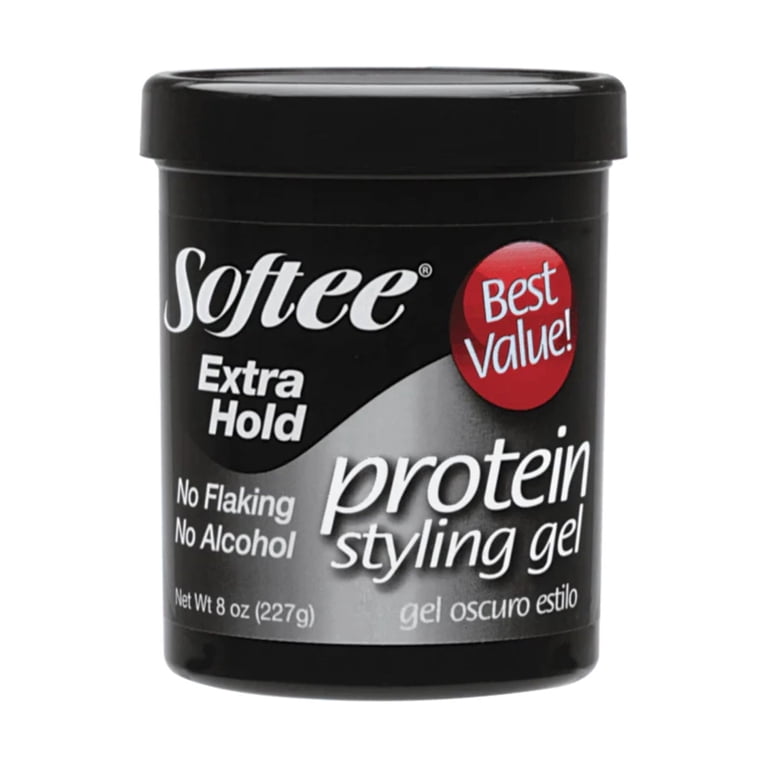 Softee, Hair Gel, 32 oz, Extra Hold Protein Styling Gel - Walmart.com