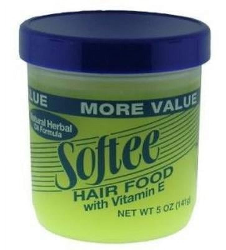 Softee Hair Food with Vitamin E 5 oz (Pack of 6)