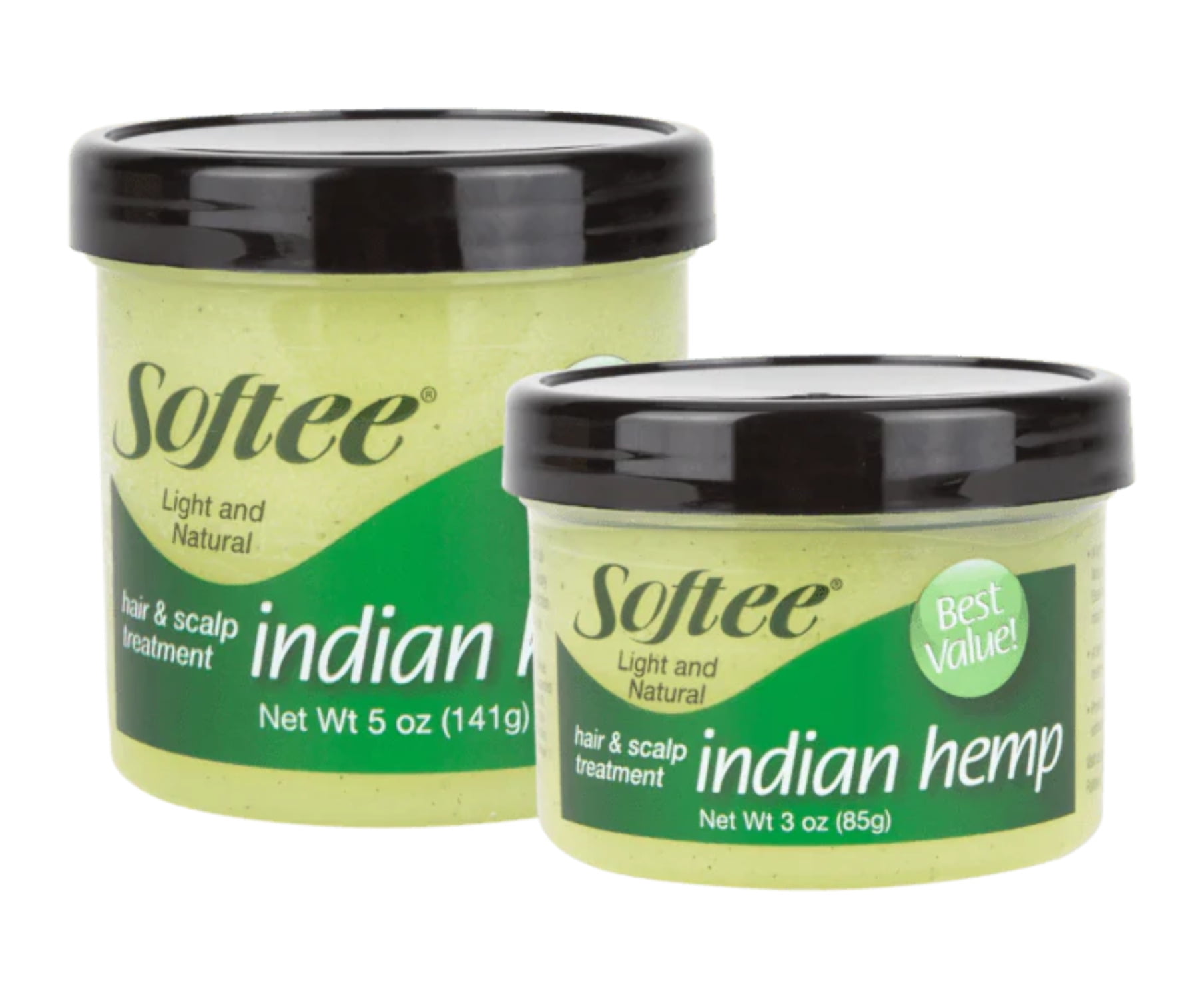 Softee Hair & Scalp Treatment, Indian Hemp, 5 Ounce