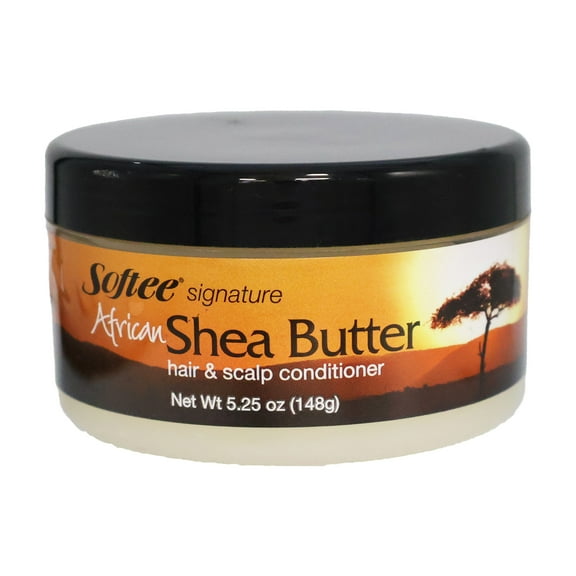 Softee Hair and Scalp Conditioner African Shea Butter, 5.25 Oz., Pack of 3
