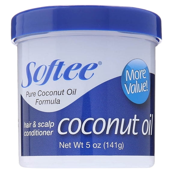 Softee Hair and Scalp Conditioner Coconut Oil, 5 Oz