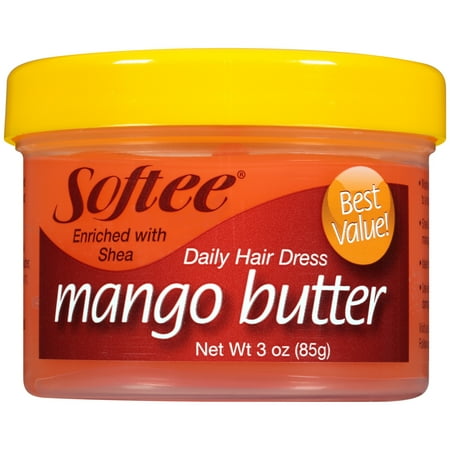 Softee Mango Butter Daily Hair & Scalp Treatment Oil, 3 oz., Moisturizing, Unisex