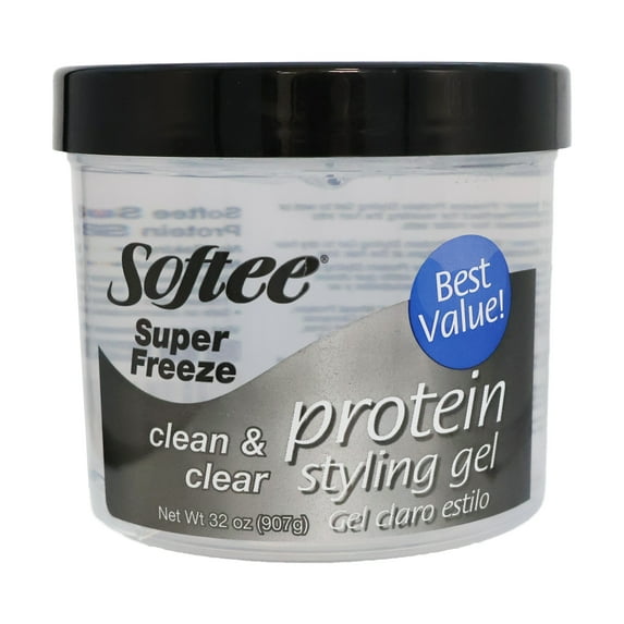 Softee Protein Styling Gel Super Freeze, 32 Oz., Pack of 24