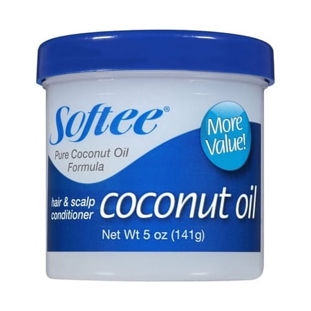 Softee Pure Coconut Oil Formula Hair And Scalp Conditioner, 5 oz