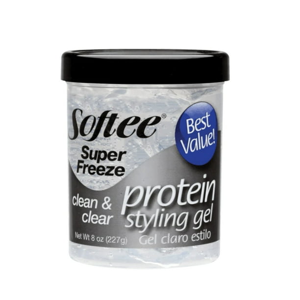 Softee Super Freeze Clean and Clear Protein Styling Gel