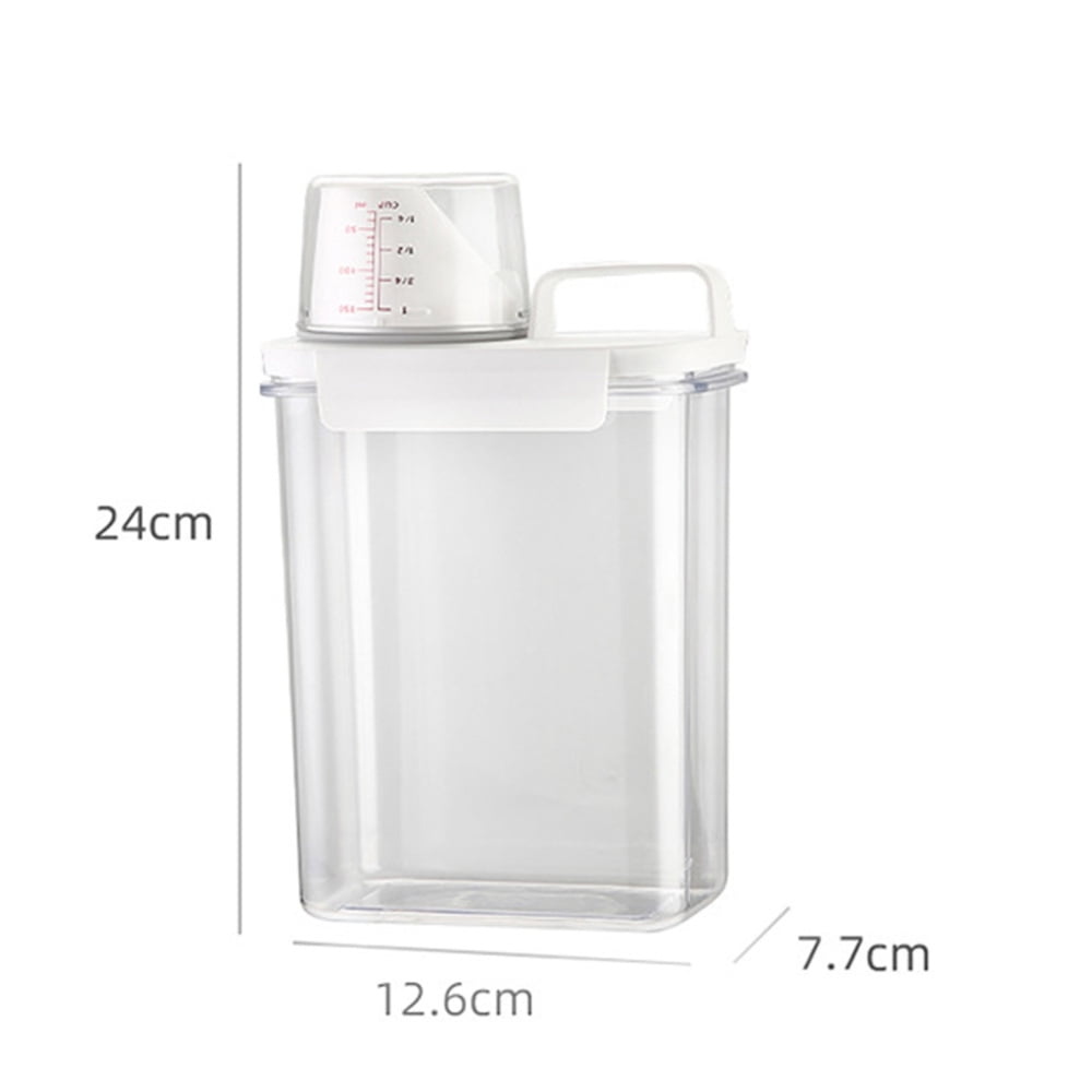 Softener Bleach Storage Container Liquid Detergent Dispenser Storage