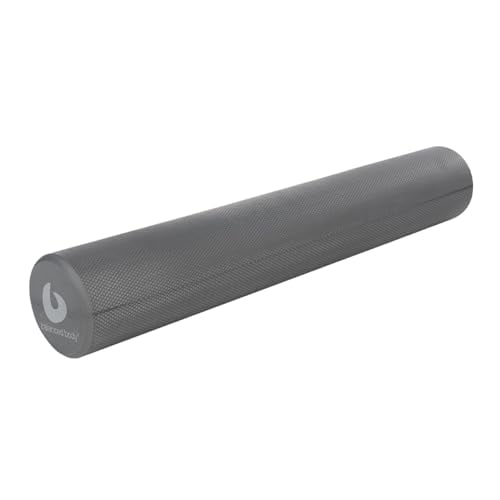 Softie Roller, Soft Foam Roller, Muscle-Release Roller, Muscle Roller for Post-Pilates Workout or Physical Therapy, Stretching Tool, Light Gray
