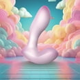 thumbnail image 1 of Softies Dual Silicone Rechargeable 5" G-Spot Vibrator, Pink, 1 of 7