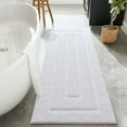 thumbnail image 1 of Softlife Bathroom Rug Soft Absorbent Microfiber Bathroom Rugs Washable Bath Mat,24"x70",White, 1 of 6