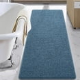 thumbnail image 1 of Softlife Luxury Soft Bathroom Non-Slip Rug Shaggy Bath Mat,24"x60",Cobalt blue, 1 of 6