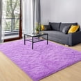 thumbnail image 1 of Softlife Super Fluffy Rugs Ultra Soft Shag Rug for Bedroom Living Room,6'x9',Purple, 1 of 7