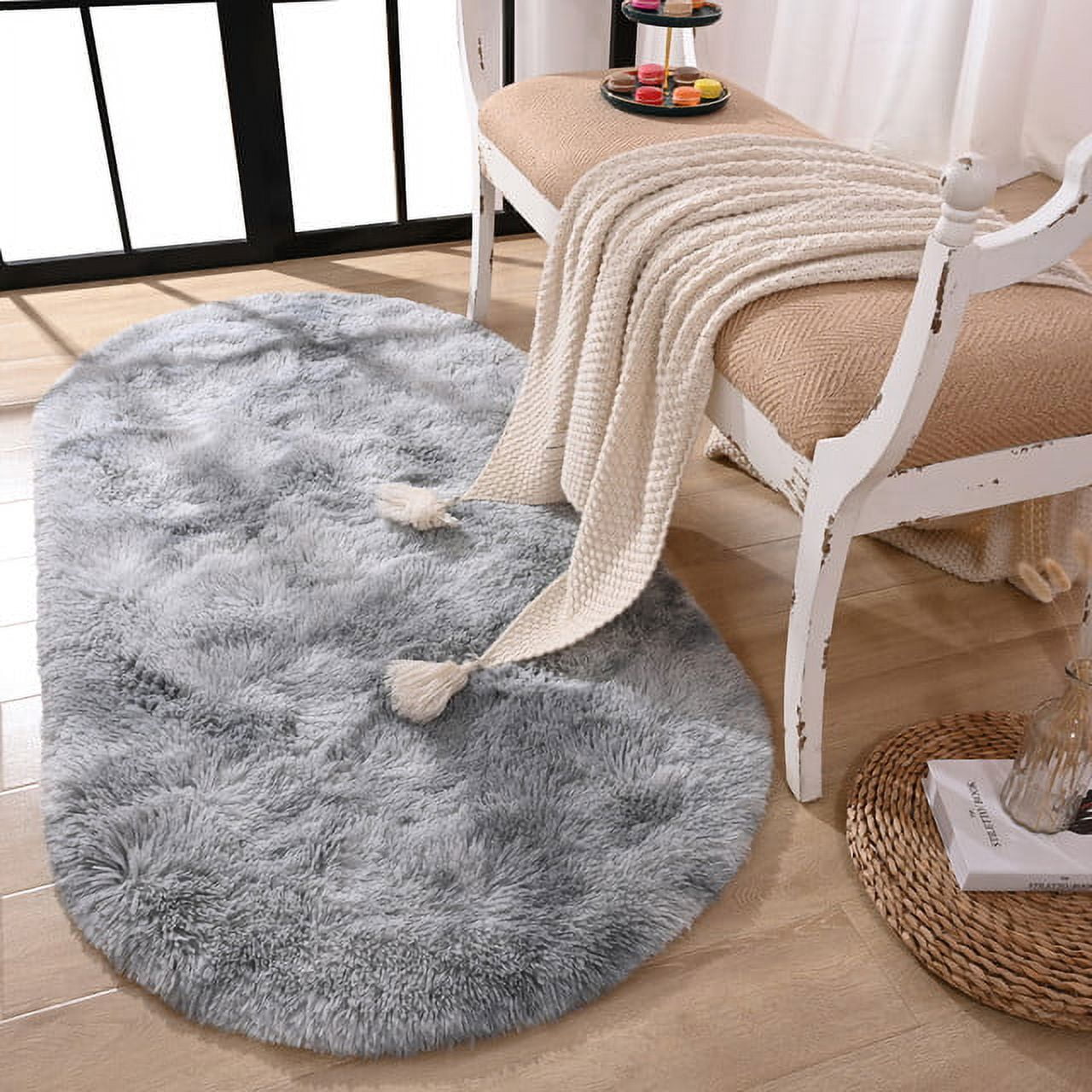 Velvet Touch Rug Softlife Super Soft Plush Tie Dye Velvet Rugs for Home Decor,Fluffy ...