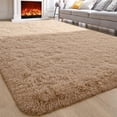 thumbnail image 1 of Softlife Super Soft Rug For Living Room Fluffy Rugs For Dorm Room Cute Plush carpet For Bedroom,3' x 5',Light Tan, 1 of 7