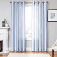 thumbnail image 1 of Softline Delia Blue 96 Inch Grommet Top Panel- Pack Of 2, 1 of 1