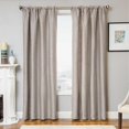 thumbnail image 1 of Softline Kingdom Wave Stripe Rod Pocket Panel- Designer Grey, Pack Of 2, 1 of 1