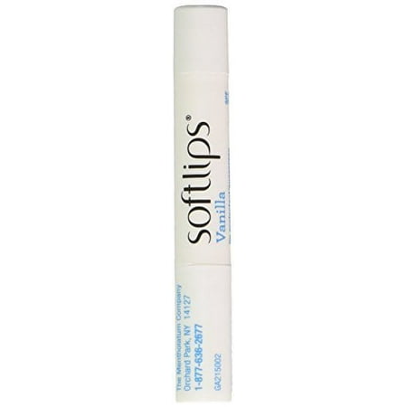 Softlips Lip Protectant Balm, Sunscreen SPF 20, Vanilla, Twin-Pack
