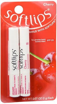 Softlips Lip Protectant/Sunscreen SPF 20 Cherry (Pack of 14)