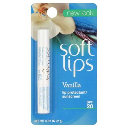 Softlips Lip Protectant/Sunscreen SPF 20, Vanilla 0.07 oz