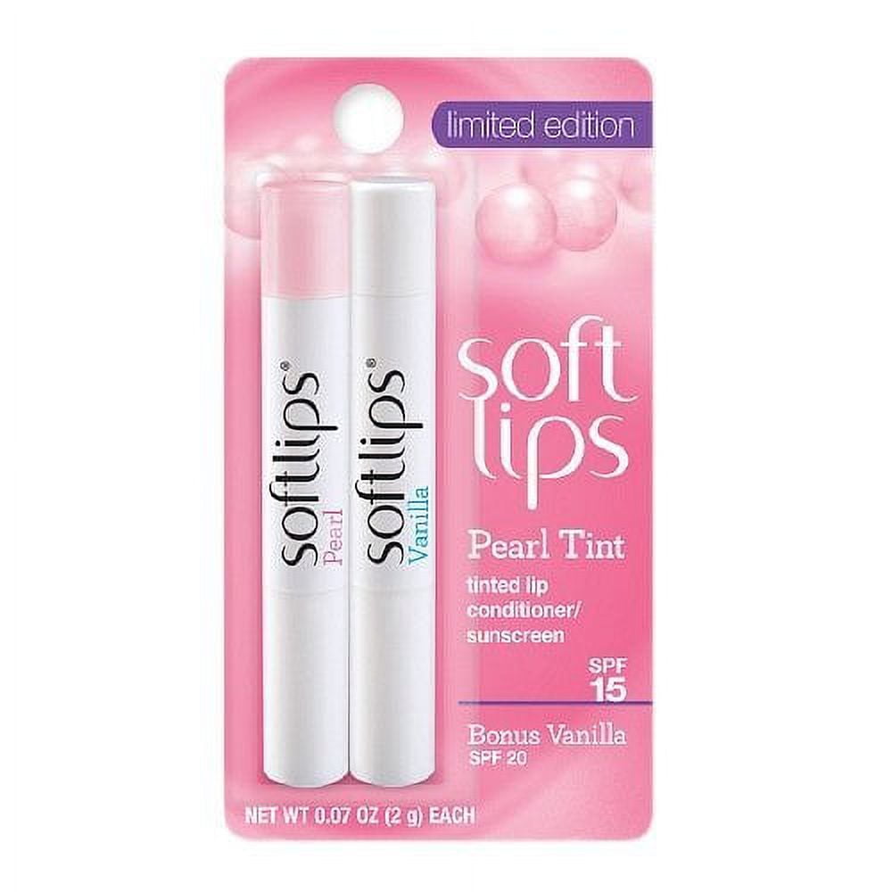 Softlips Pearl Tinted SPF 15 + Bonus Vanilla SPF 20