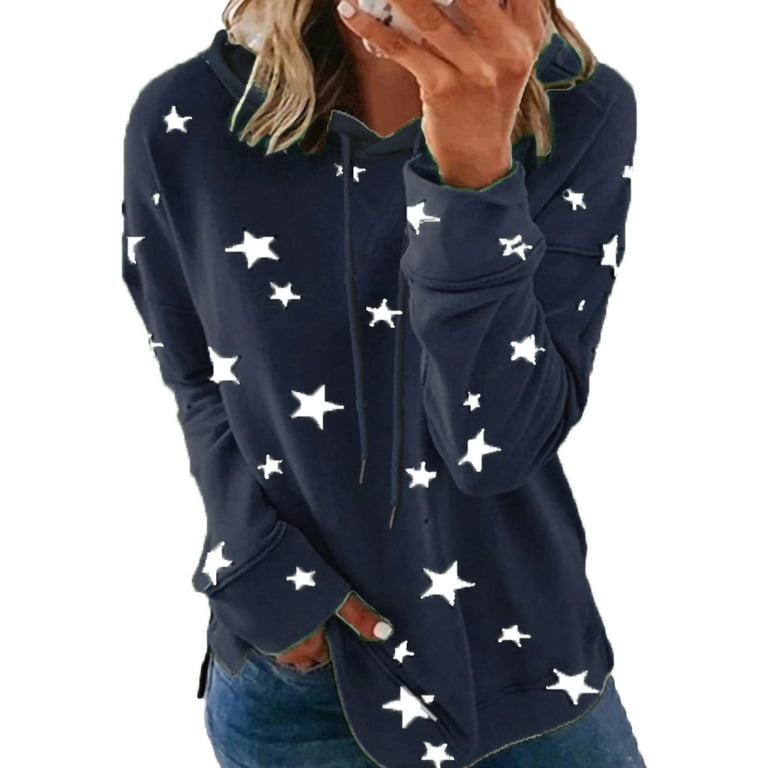 Navy clearance star sweatshirt