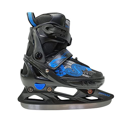 Softmax Adjustable Ice Skates Hockey Skates for Boys and Girls