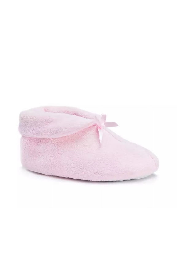 Softones by MUK LUKS Women's Terry Cuff Slipper Booties
