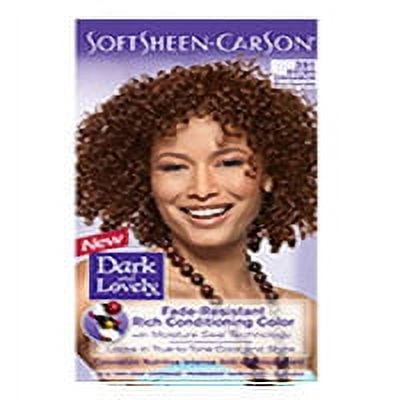 Softsheen Carson Dark And Lovely Reviving Colors Semi-Permanent Haircolor, Brown Cinnamon 391 - Kit, 2 Pack